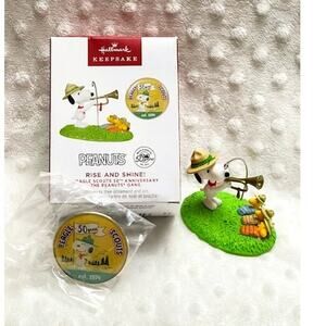 Hallmark Keepsake 2024 Beagle Scout 50th Anniversary, Ornament & Collector's Pin
